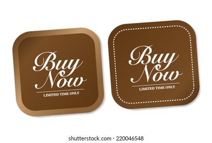 Buy now stickers