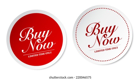 Buy now stickers