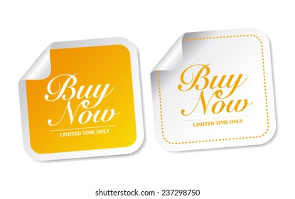 Buy now stickers