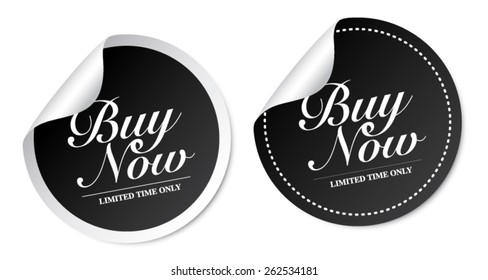 Buy now stickers