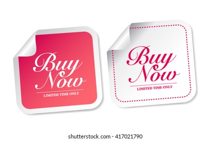 Buy now stickers