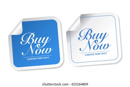 Buy now stickers