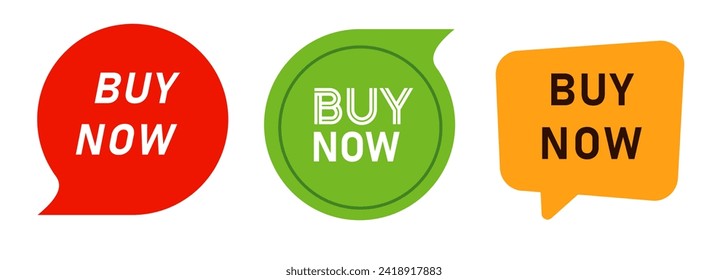 buy now text speech bubble promotion marketing sale advertising business commerce sticker