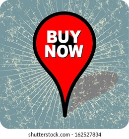 Buy Now Vector Illustration