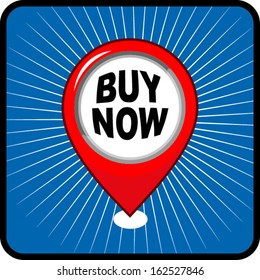 Buy Now Vector Illustration