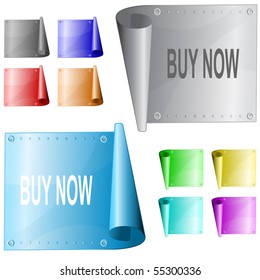 Buy now. Vector metal surface.