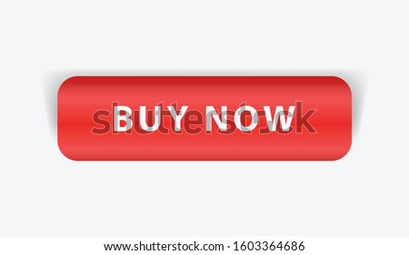 Buy Now Vector Sticker, Tag, Banner, Label, Sign Or Ribbon Realistic Red Origami Style Vector Paper Ribbon For Web Banner Or Print Poster