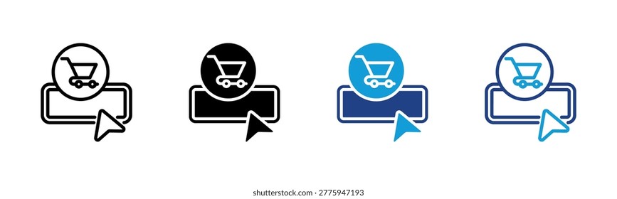 Buy Now Web icon with multiple style collection