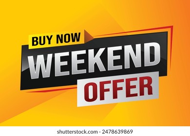 Buy now weekend Special sale tag. Banner design template for marketing. Special offer promotion retail. background banner modern graphic design for advertising store shop, online store, website

