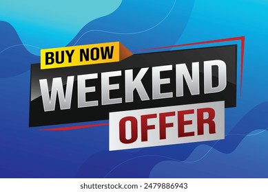 Buy now weekend Special sale tag. Banner design template for marketing. Special offer promotion retail. background banner modern graphic design for advertising store shop, online store, website

