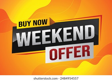 Buy now weekend Special sale tag. Banner design template for marketing. Special offer promotion retail. background banner modern graphic design for advertising store shop, online store, website


