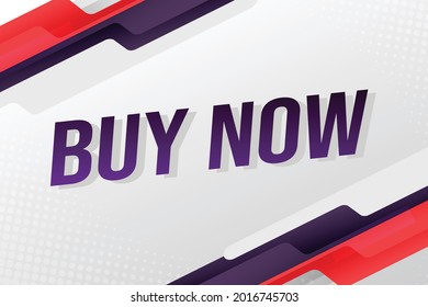 Compra ahora concepto de palabra ilustración vector con líneas 3d estilo para la página de inicio de medios sociales, plantilla, ui, web, aplicación móvil, afiche, banner, volante, fondo, tarjeta de regalo, cupón, etiqueta, papel tapiz