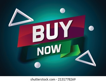 Buy now word concept vector illustration with lines 3d style for social media landing page, template, ui, web, mobile app, poster, banner, flyer, background, gift card, coupon, label, wallpaper