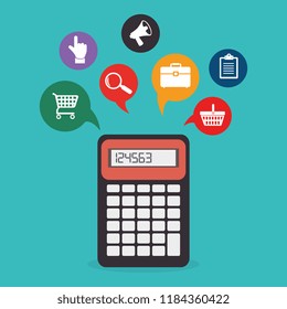 buy on line with calculator