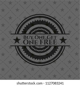 Buy one get One Free dark badge