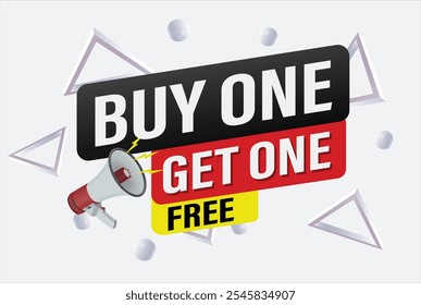 buy one get one free buy now poster banner graphic design icon logo sign symbol social media website coupon

