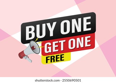 buy one get one free buy now poster banner graphic design icon logo sign symbol social media website coupon

