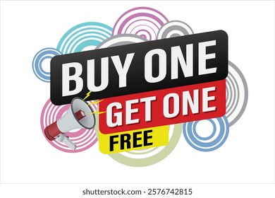 buy one get one free buy now poster banner graphic design icon logo sign symbol social media website coupon

