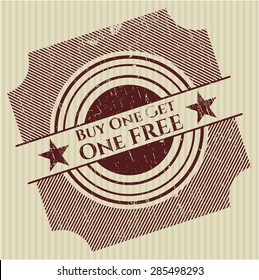 Buy one get One Free rubber grunge seal