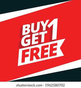 buy one get one free sale background design
