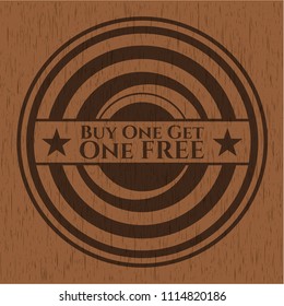 Buy one get One Free wooden signboards