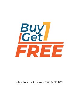 Buy One Get One Logo Design Template