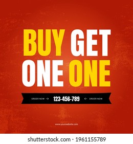 Buy One Get One Square