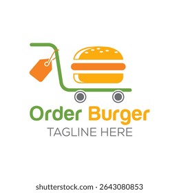 Buy Online Burger Logo Design For Restaurant And Cafe Symbol