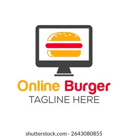 Buy Online Burger Logo Design For Restaurant And Cafe Symbol