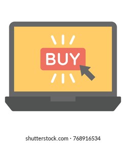 
Buy online. commerce concept 
