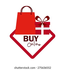 buy online design, vector illustration eps10 graphic 