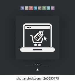 Buy online icon