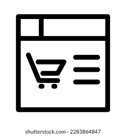 buy online icon or logo isolated sign symbol vector illustration - high quality black style vector icons
