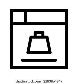 buy online icon or logo isolated sign symbol vector illustration - high quality black style vector icons
