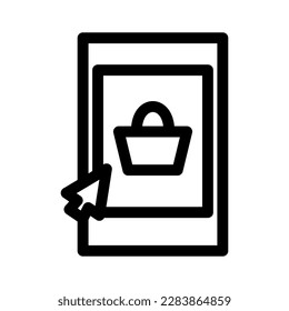 buy online icon or logo isolated sign symbol vector illustration - high quality black style vector icons
