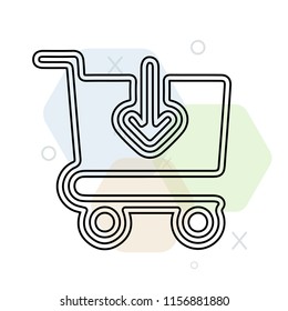 Buy online icon vector can be used as png, Buy online