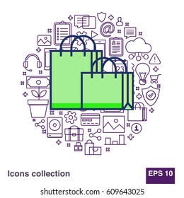 Buy packages with goods 