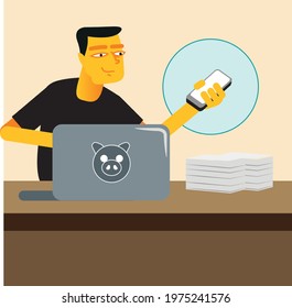 
buy and pay with smartphone