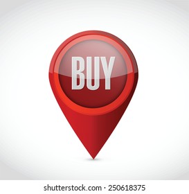 buy pointer illustration design over a white background