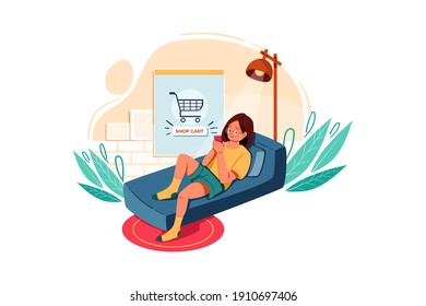 Kaufen Sie das Produkt mit dem Vektor Illustration Konzept der digitalen Brieftasche. Flache Illustration einzeln auf weißem Hintergrund.