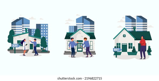Buy Real Estate Bundle Flat Design