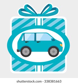 Buy or rent a car business, vector illustration graphic design.