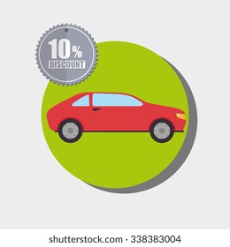 Buy or rent a car business, vector illustration graphic design.