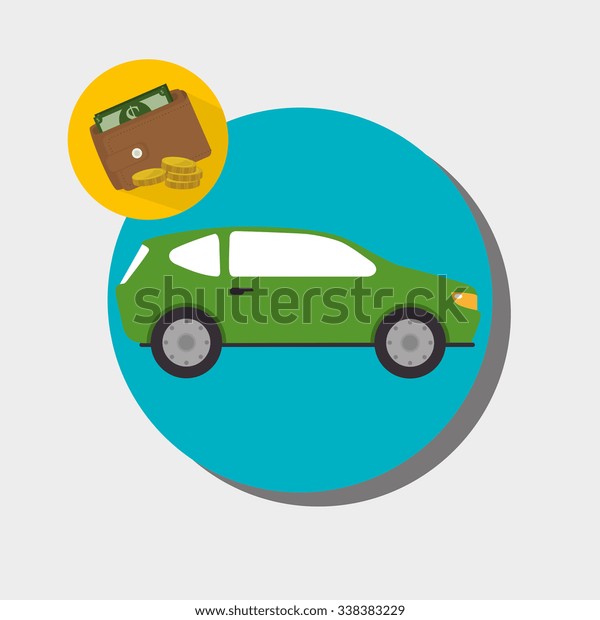 Buy or rent a car business, vector illustration\
graphic design.