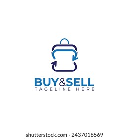 Buy and Sell Business logo Design
