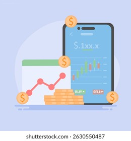  buy and sell stock market shares, profit from currency exchange services, Investment concepts, Cryptocurrency trading strategies