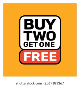 Buy Two Get One Free Promotional Offer