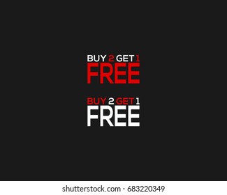 buy two get one free III