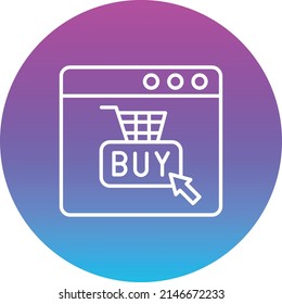 Kaufen Sie Vektorsymbol. Kann für Druck-, Mobil- und Web-Anwendungen verwendet werden.