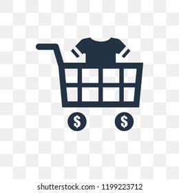 Buy vector icon isolated on transparent background, Buy transparency concept can be used web and mobile